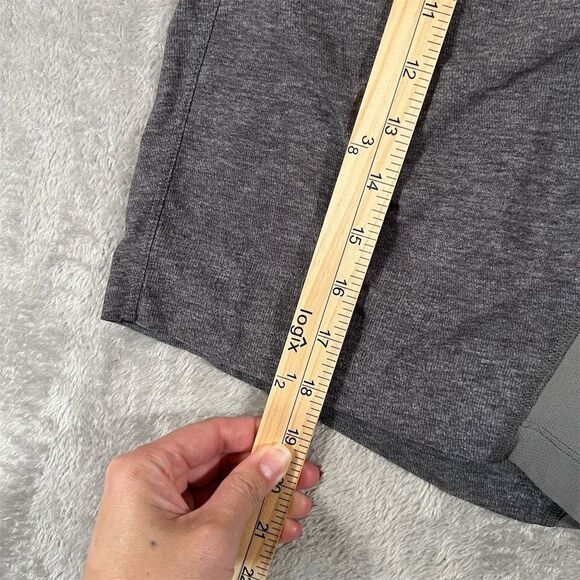 Lululemon Men's Gray Athletic Shorts Size S Lined Elastic Waist Casual See Note - Picture 5 of 13